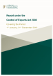 
            Image depicting item named Report under the Control of Exports Act 2008 covering the period 1 January - 31 December 2019
