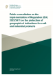 
            Image depicting item named Public consultation on the implementation of Regulation (EU) 2023/2411 on the protection of geographical indications for craft and industrial products