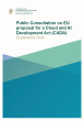 
            Image depicting item named Public consultation on EU proposal for a Cloud and AI Development Act (CADA): Explanatory note