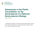 
            Image depicting item named Submissions to the Consultation on the development of the National Semiconductor Strategy
