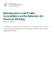 
            Image depicting item named Submissions to the public consultation on the National Life Sciences Strategy