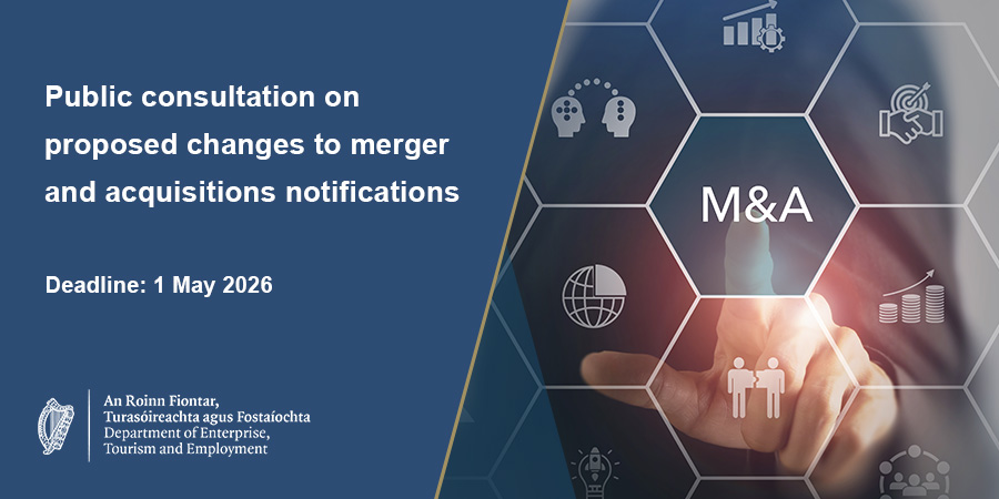 Description for Public consultation on proposed changes to merger and acquisitions notifications