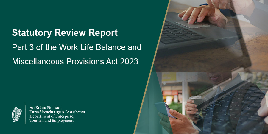 Description for Statutory review shows remote work request legislation is delivering