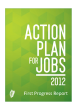 
            Image depicting item named Action Plan for Jobs 2012 First Progress Report
