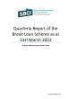 
            Image depicting item named Brexit Loan Scheme Quarterly Report 31 March 2022