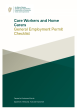 
            Image depicting item named Care Workers and Home Carers Employment Permit Checklist