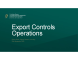 
            Image depicting item named Export controls licensing presentation