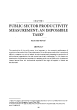 
            Image depicting item named Chapter 5: Public Sector Productivity Measurement: An Impossible Task? 