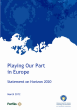 
            Image depicting item named Playing our Part: Statement on Horizon 2020