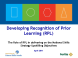
            Image depicting item named Presentation: Key Findings From Developing Recognition of Prior Learning