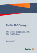 
            Image depicting item named The Science Budget 2006/2007 - The First Findings