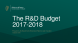 
            Image depicting item named The R&D Budget 2017-2018 Presentation