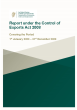 
            Image depicting item named Report under the Control of Exports Act 2008 covering the period 1 January - 31 December 2020