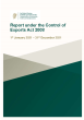 
            Image depicting item named Report under the Control of Exports Act 2008: 1 January - 31 December 2021