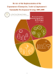 
            Image depicting item named Review of the Implementation of the DepartmentofEnterprise,Trade&Employment’s Sustainable Development Strategy 2003-2005
