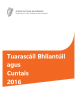 
            Image depicting item named Tuarascáil Bhliantúil agus Cuntais 2016