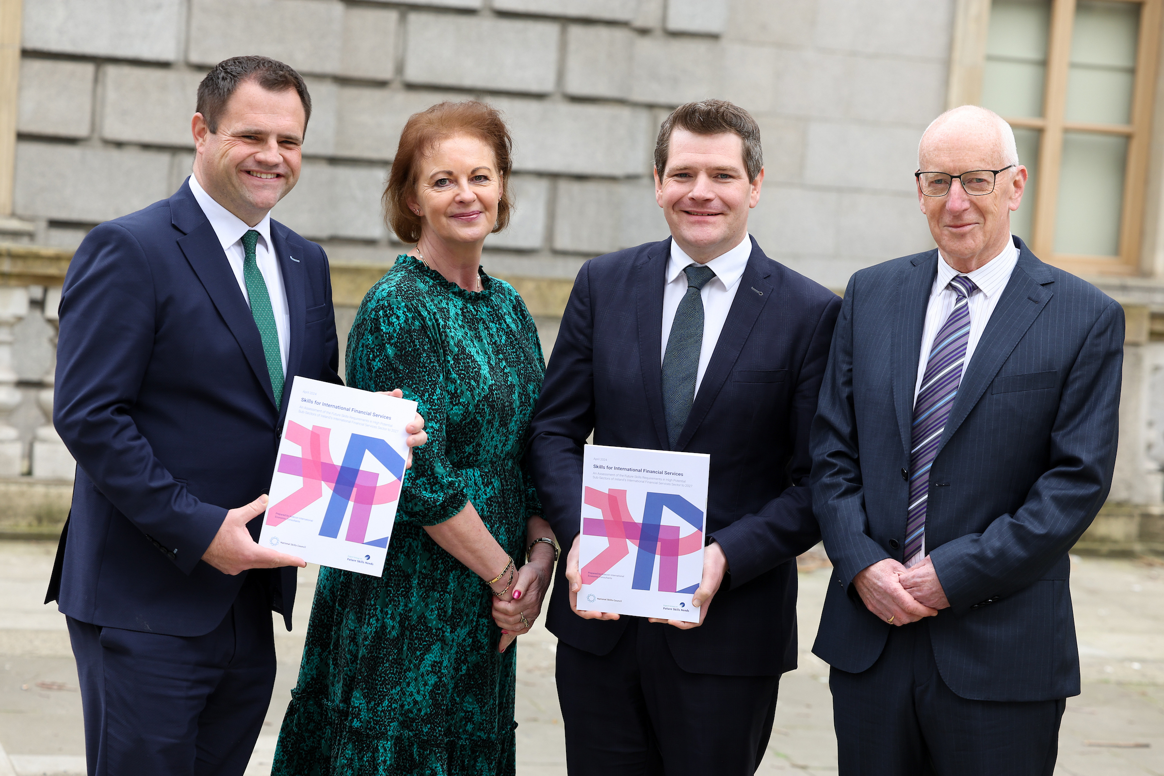  Minister Burke and Minister Richmond welcome report on future skills needs for the International Financial Services sector 