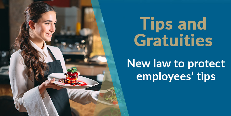 Description for Payment of Wages (Amendment) (Tips and Gratuities) Act 2022