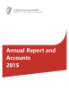 
            Image depicting item named Annual Report and Accounts 2015