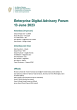 
            Image depicting item named Enterprise Digital Advisory Forum 13 June 2023